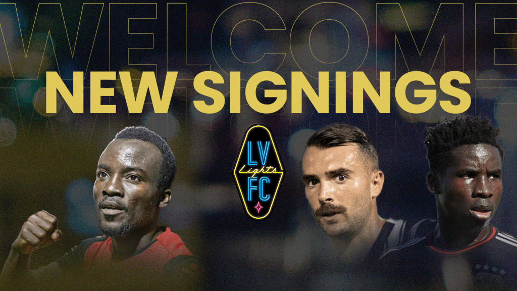 Solomon Asante, Fabien Garcia and Gaoussou Samaké announcement graphic