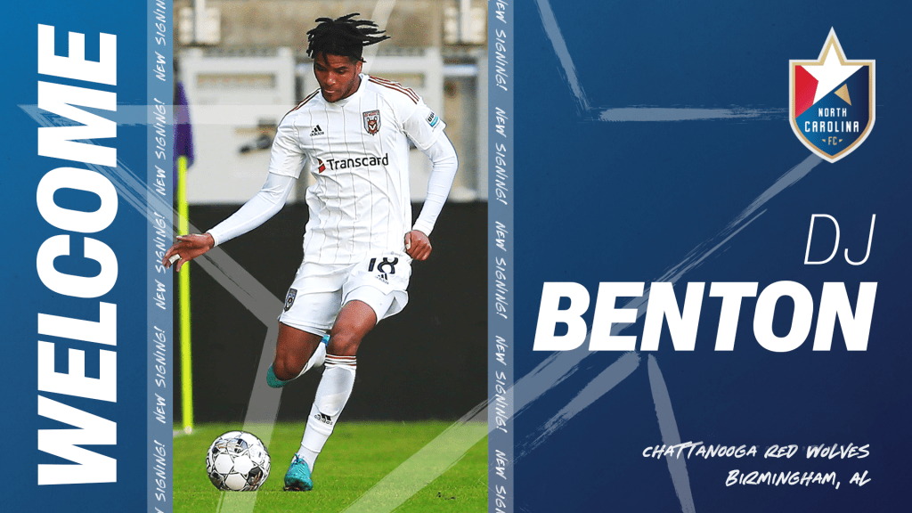 North Carolina FC Signs Defender DJ Benton