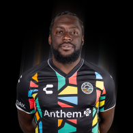 Image of Oakland Roots player Neveal Hackshaw.