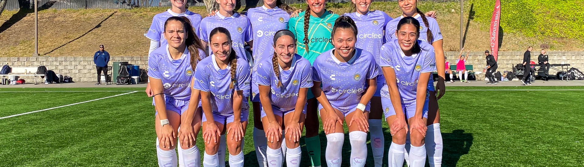 Starting XI photo of Oakland Soul at The Olympic Club.