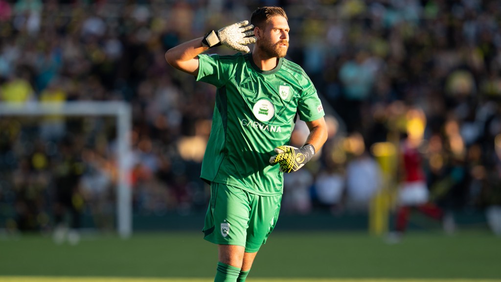 Patrick Rakovsky During New Mexico United Match At Isotopes Park