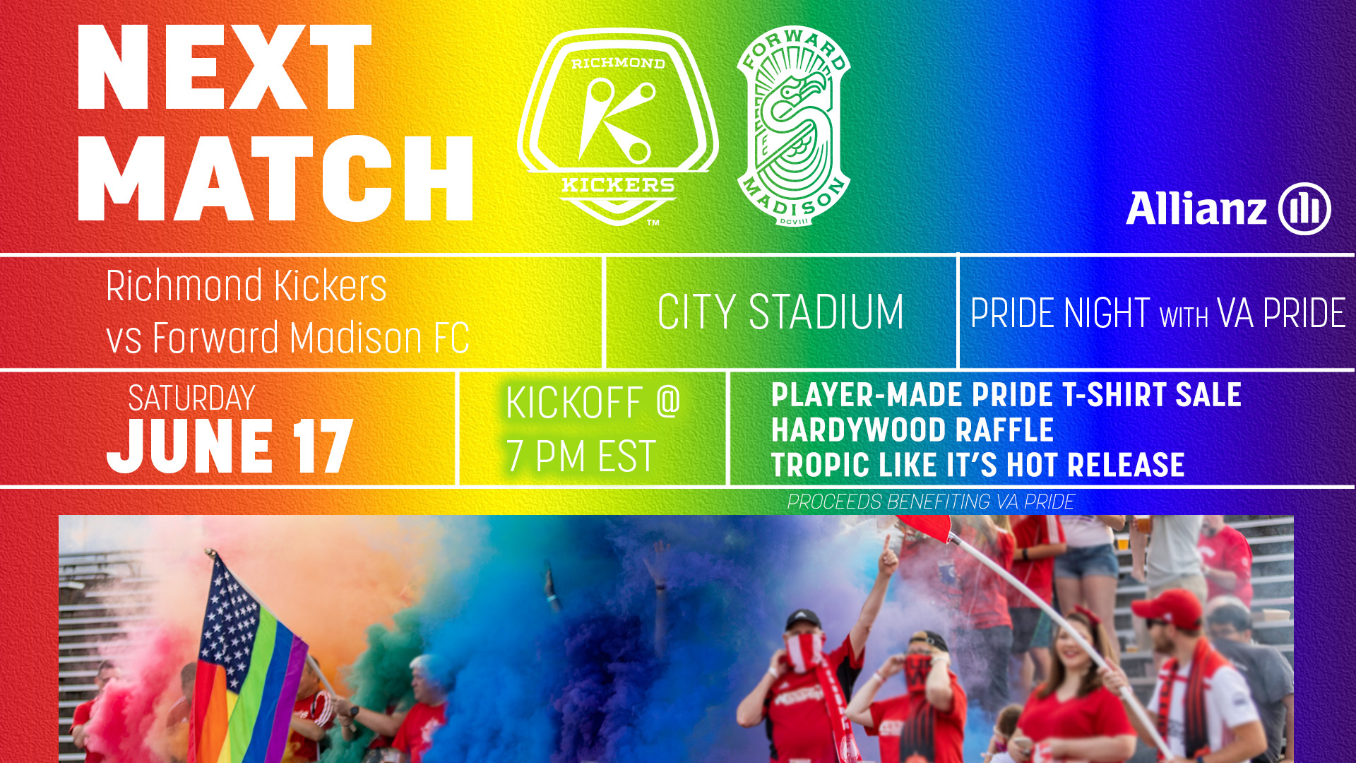 Pride Night Graphic