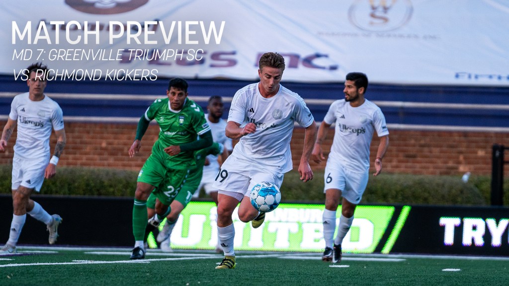 Match Preview Graphic vs Greenville Triumph