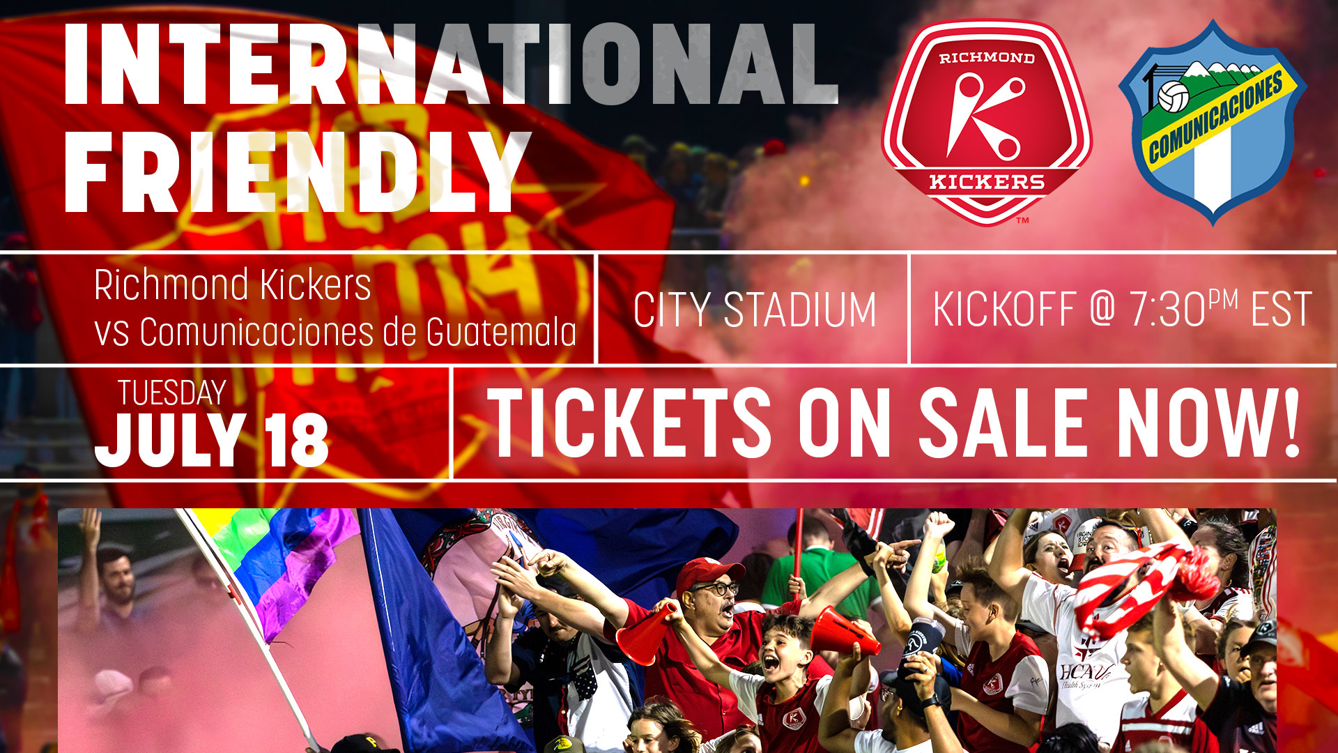 International Match Banner