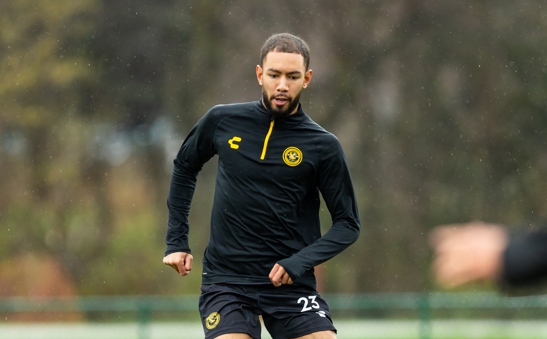 Guillaume Vacter, a first-year pro out of UConn, signed with the Hounds for 2025. (Photo: Mallory Neil/Riverhounds SC)
