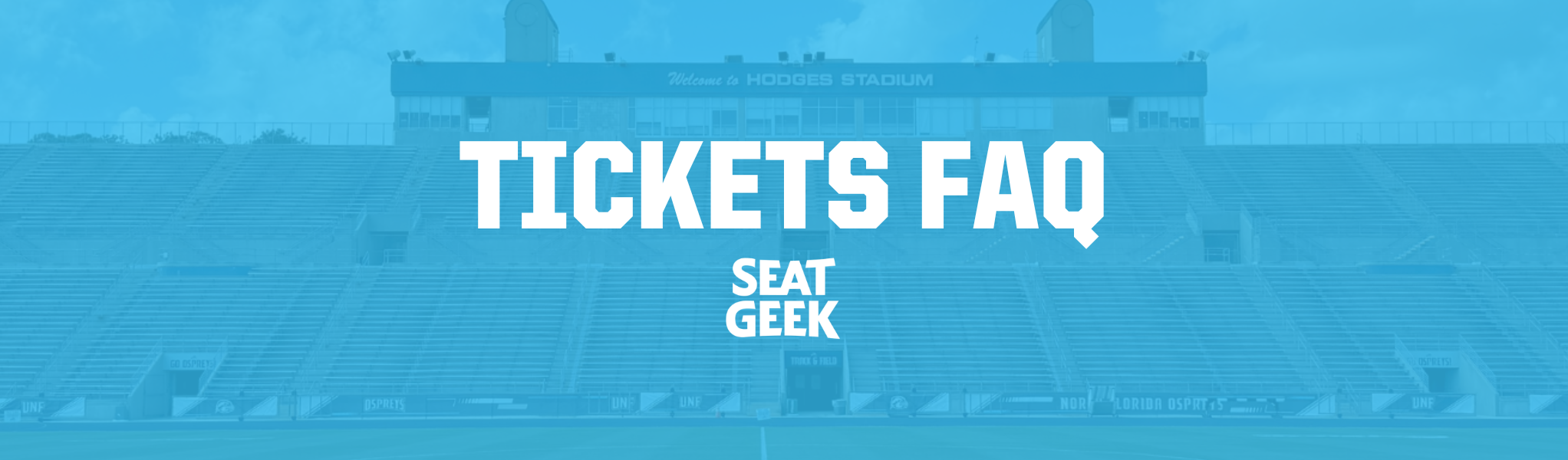 Tickets FAQ