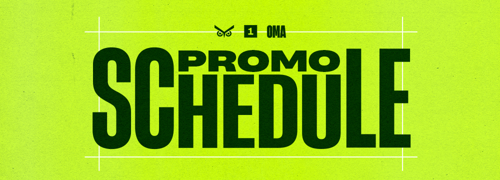 Promo Schedule