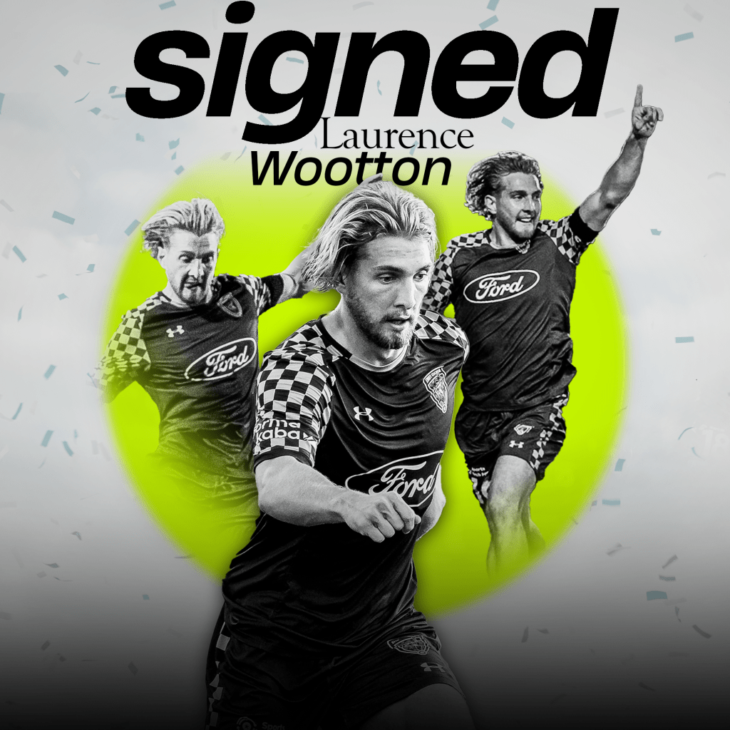 Laurence Wootton signing for Union Omaha